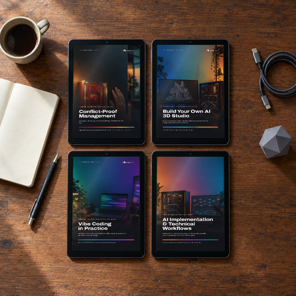 The Complete rozwij.ai Library: Seven Ebooks – PDF ebooks on tablets